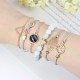 23Pcs Multiple Layered Stackable Open Cuff Bracelet Set For Women Wholesale Adjustable Wrap Bangles Bracelet 23Pcs Multiple Layered Stackable Open Cuff Bracelet Set For Women Wholesale Adjustable Wrap Bangles Bracelet